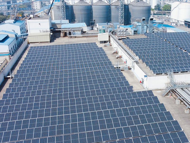 東莞嘉吉445KW分布式光伏發(fā)電項(xiàng)目